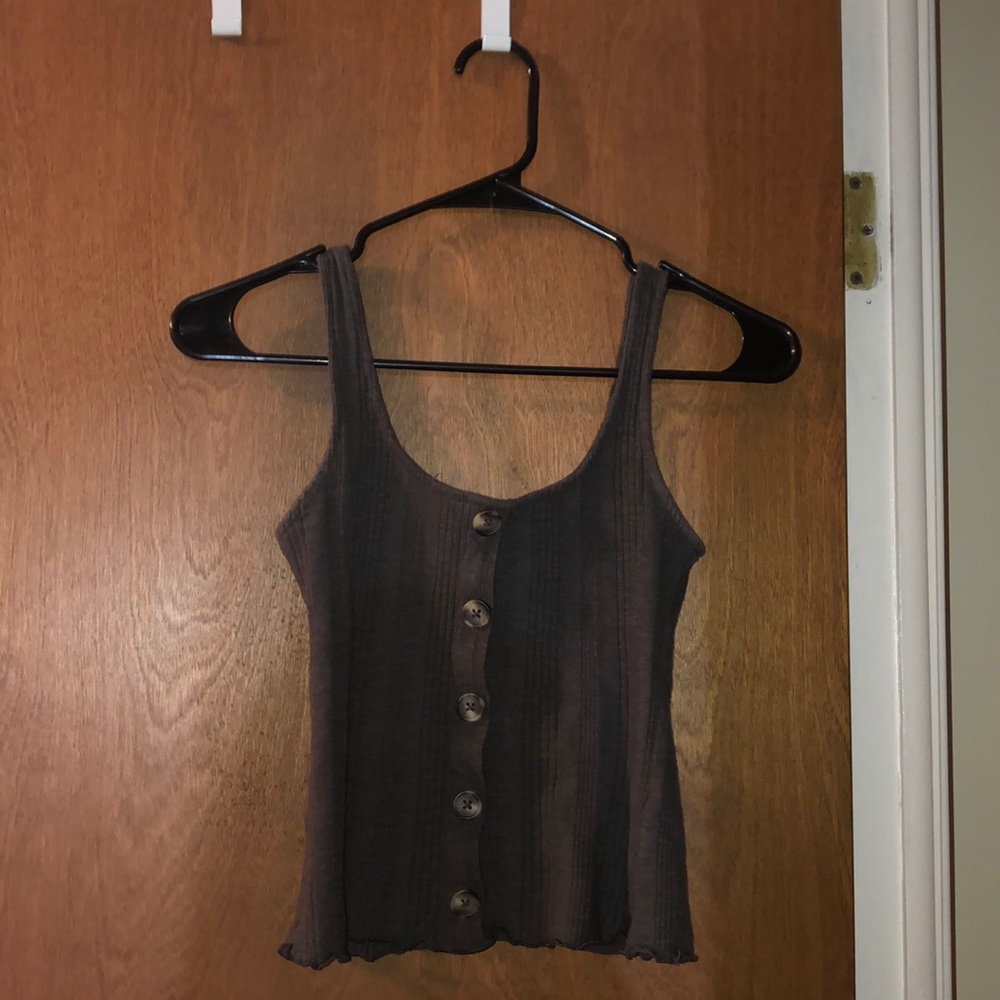 grey, aeropostale tank top